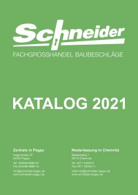 2021_Gesamtkatalog SCHNEIDER